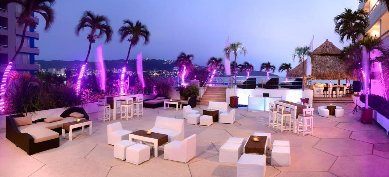 Hs Hotsson Hotel Acapulco Luaran gambar The Sky Bar