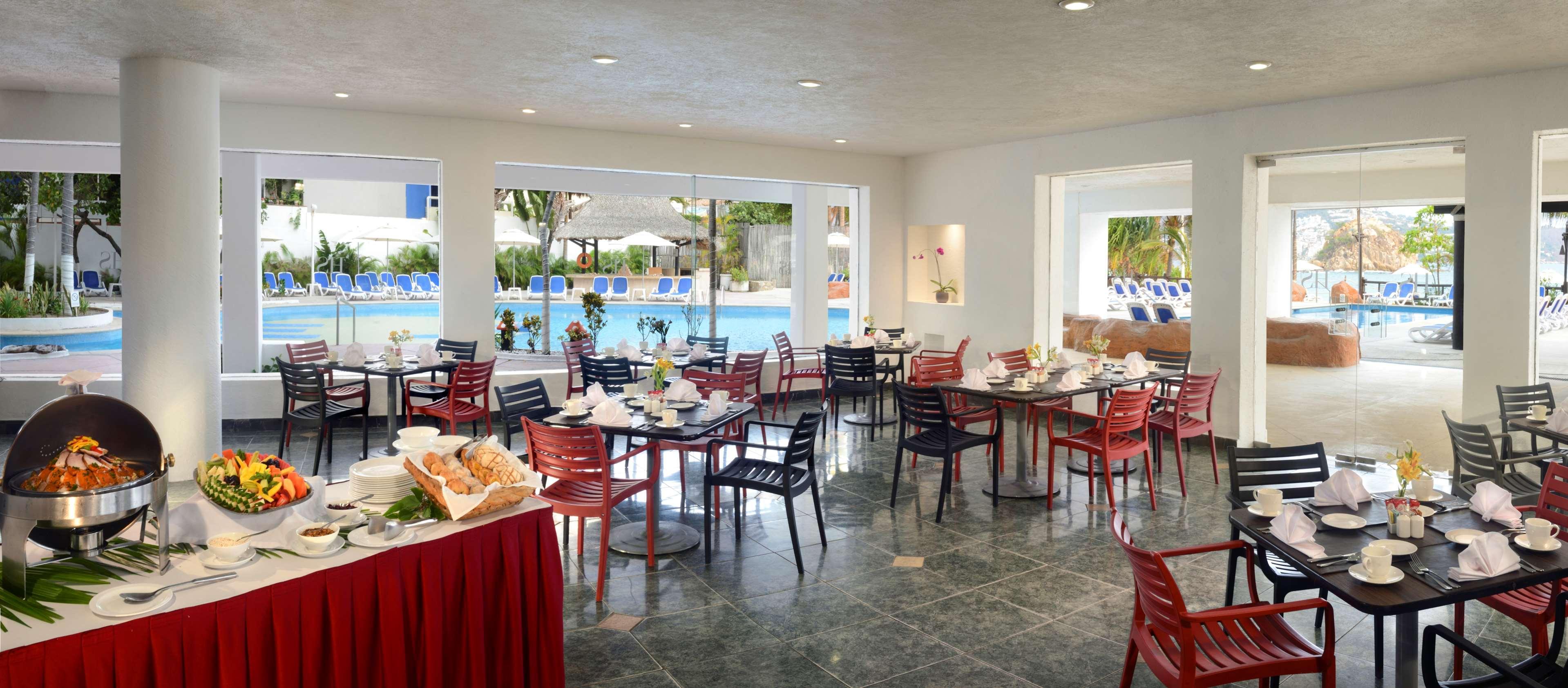 Hs Hotsson Hotel Acapulco Luaran gambar Restaurant