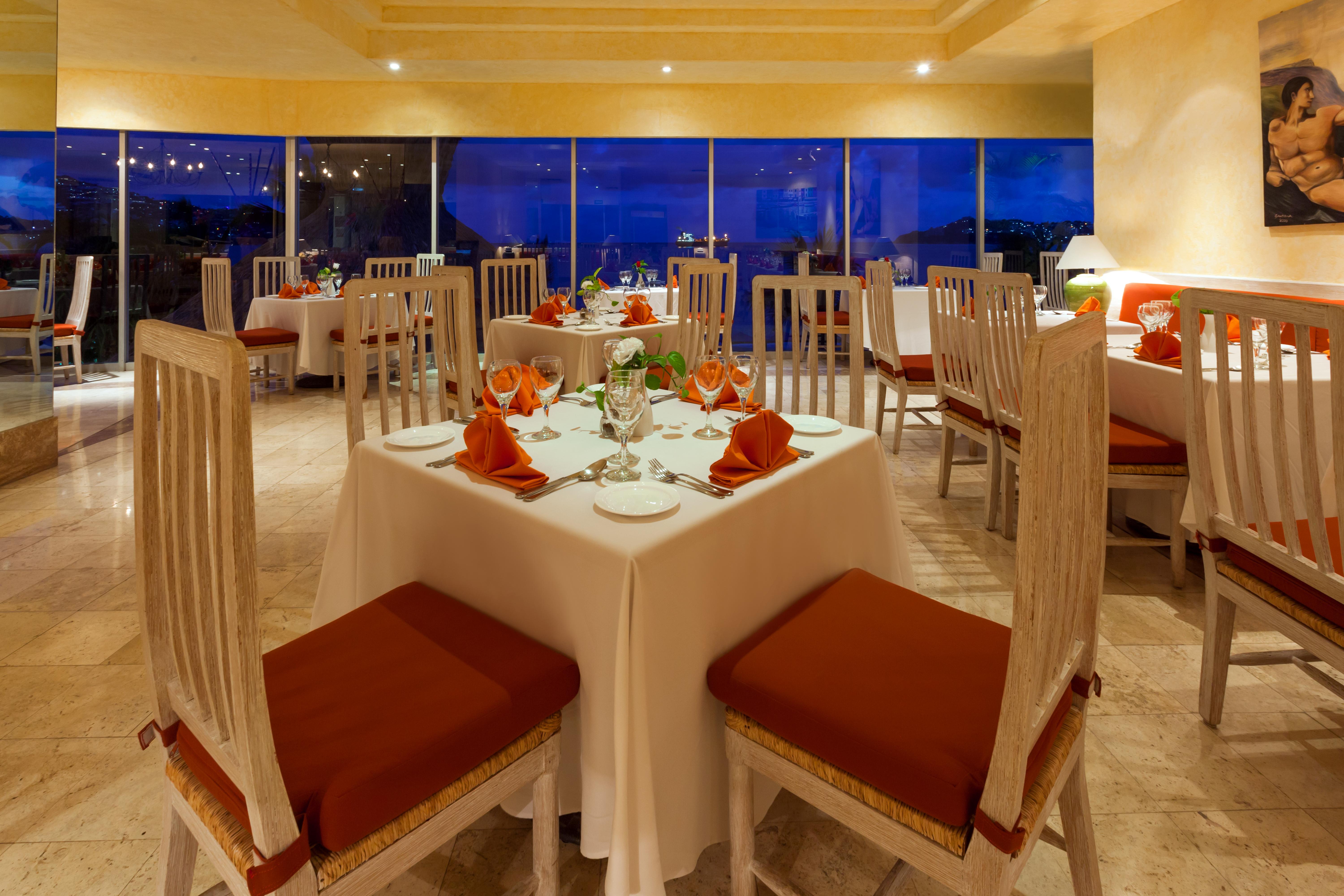 Hs Hotsson Hotel Acapulco Luaran gambar The restaurant
