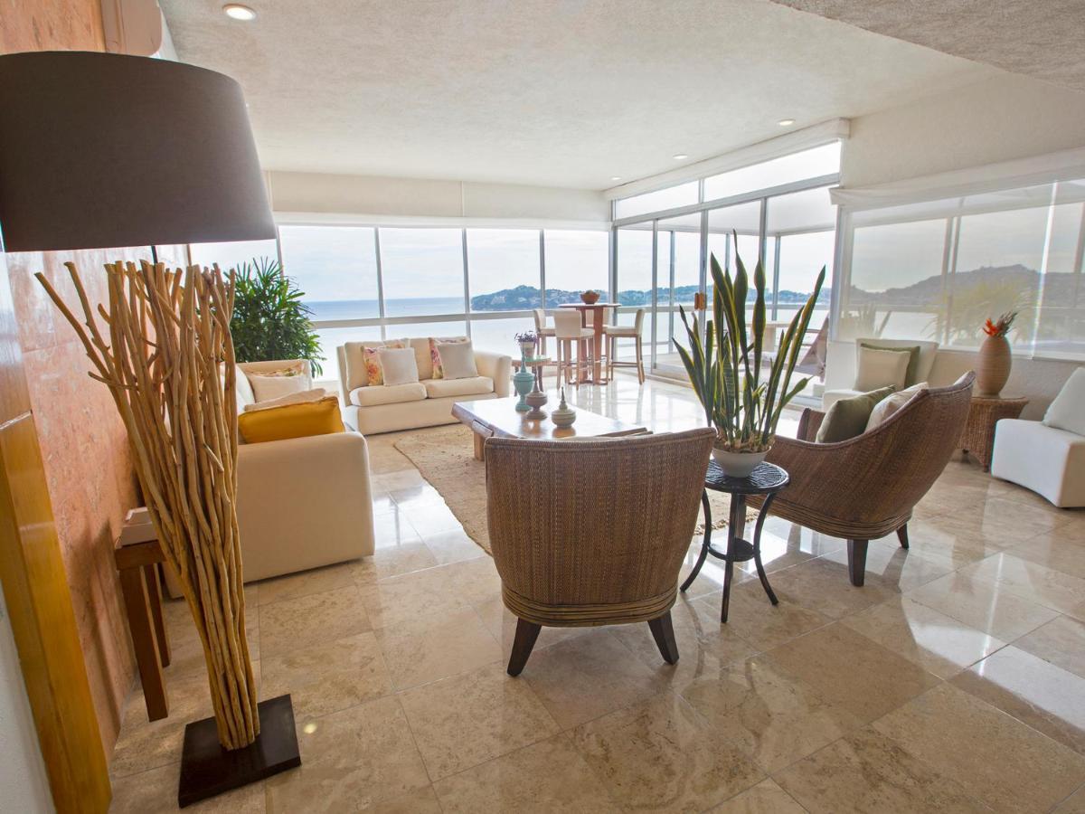 Hs Hotsson Hotel Acapulco Luaran gambar A living room in a condominium
