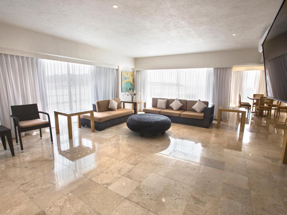 Hs Hotsson Hotel Acapulco Luaran gambar Living room
